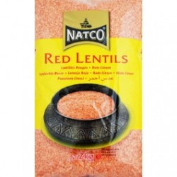 NATCO RED LENTILS 2 KG