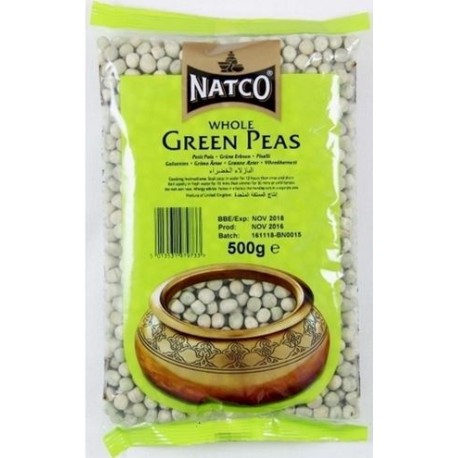 NATCO GREEN PEAS 500 GM